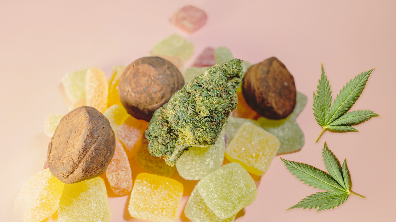 Edibles de HHC e CBD