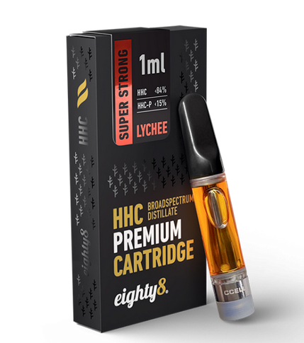 Recarga Vape THC-P HHC Super Strong Lychee 1ML – Eighty8 - WeedZone