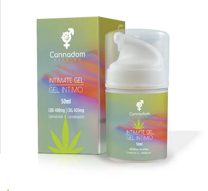 Gel Lubrificante com CBD e CBG Cannadom