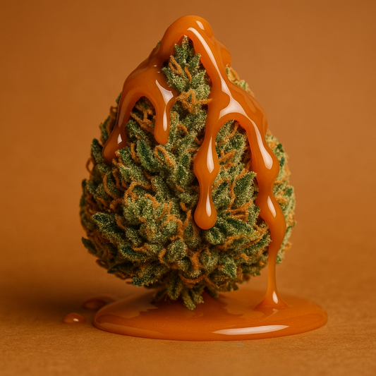 Caramel CBD - Flores de CBD - Cânhamo - Erva - CBD - Canábis - Cannabis - WeedZone
