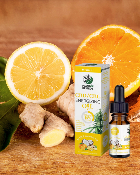 Óleo de coco 15% CBD 15% CBG Energizante 10ML - Plant of Life