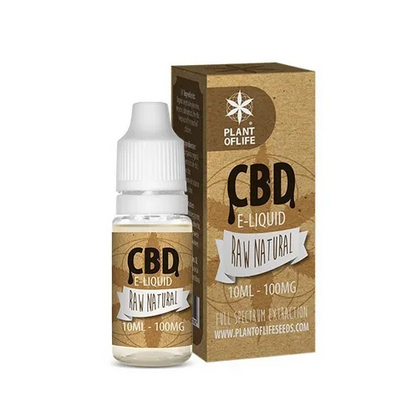 E-Líquido 10ml com 1% de CBD Plant of Life - Para cigarros electrónicos/vapes - WeedZone 